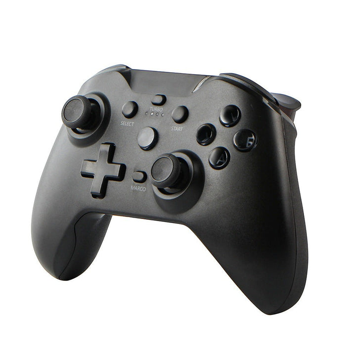 Rachidi Active black wireless Bluetooth gaming controller with vibration and turbo function for PC and Android
